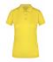 Donna Ladies' Polo High Performance Yellow 7478
