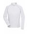 Damen Ladies' Sports Shirt Longsleeve White/silver 8466