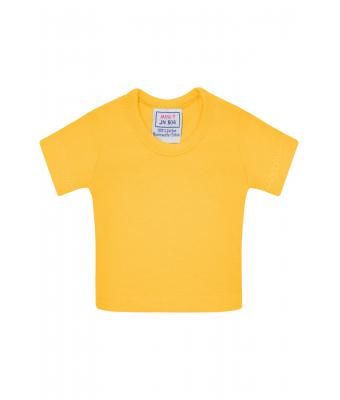 Unisexe Mini t-shirt Jaune-d'or 7509