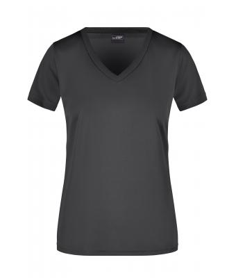 Femme T-shirt femme respirant Noir 8398