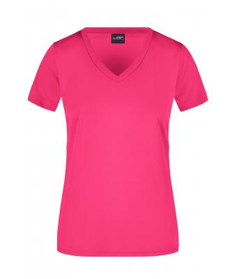 Femme T-shirt femme respirant Rose-vif 8398