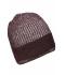 Unisex Urban Knitted Hat Plum/glacier-grey 8324