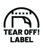 Étiquette Tear off!®
