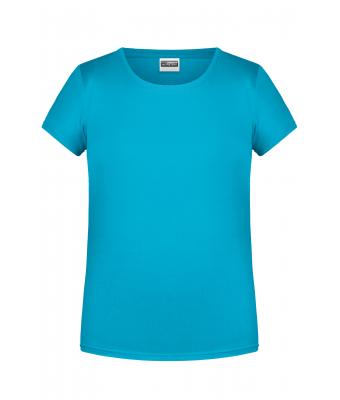Ladies Ladies' Basic-T Turquoise 8378