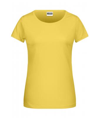 Donna Ladies' Basic-T Yellow 8378