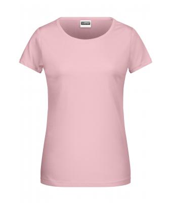 Damen Ladies' Basic-T Soft-pink 8378