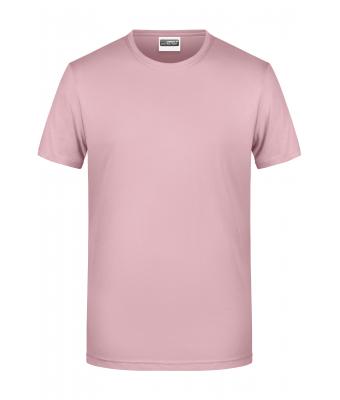 Herren Men's Basic-T Soft-pink 8474