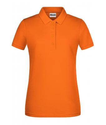 Donna Ladies' Basic Polo Orange 8478