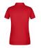 Donna Ladies' Basic Polo Red 8478