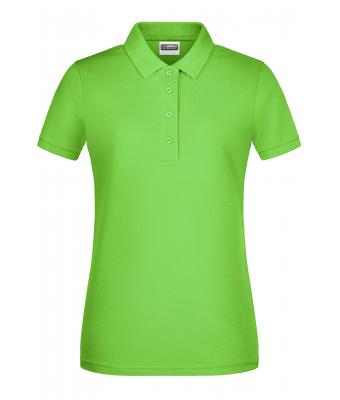 Donna Ladies' Basic Polo Lime-green 8478