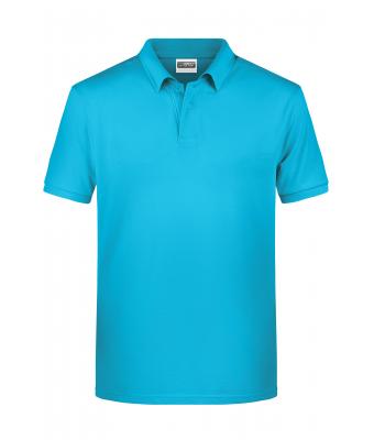 Men Men's Basic Polo Turquoise 8479