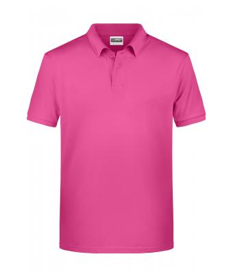 Men Men's Basic Polo Pink 8479