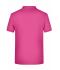 Uomo Men's Basic Polo Pink 8479