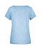 Femme T-shirt slub femme Bleu-horizon 8480
