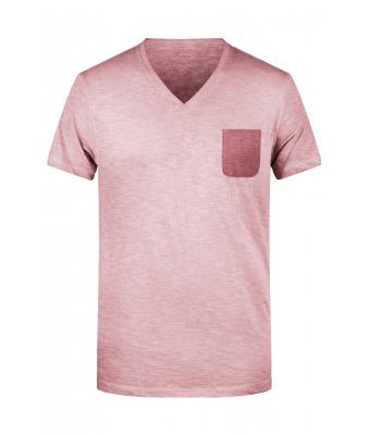 Uomo Men's Slub-T Soft-pink 8481