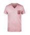 Uomo Men's Slub-T Soft-pink 8481