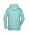 Femme Sweat-shirt à capuche femme Glacier-mélange 8654