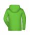 Enfant Sweat-shirt zippé à capuche enfant Vert-citron 8658