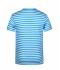 Uomo Men's T-Shirt Striped Atlantic/white 8662