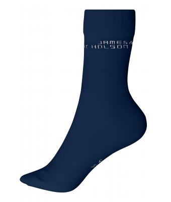Unisex Organic Socks Navy 8666