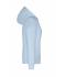Femme Sweat capuche de loisir femme Bleu-clair 10551