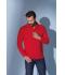 Unisex Polo-Piqué Long-Sleeved Red 7200