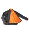Uomo Men's Padded Light Weight Jacket Carbon/orange 7912