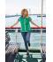 Donna Ladies' Maritime Vest Irish-green/white 8185