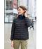 Donna Ladies' Modern Padded Jacket Black-matt 10465