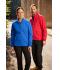 Herren Men's Bonded Fleece Jacket Carbon/red 11464
