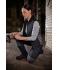 Donna Ladies' Padded Hybrid Vest Black/olive-melange 11481