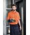 Uomo Men's Business Shirt Shortsleeve Orange 8391