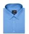 Uomo Men's Shirt Shortsleeve Poplin Light-blue 8507