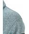 Herren Men's Knitted Fleece Jacket Dark-grey-melange/silver 8305
