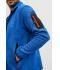 Uomo Men's Knitted Fleece Jacket Kiwi-melange/royal 8305