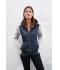 Donna Ladies' Knitted Hybrid Jacket Light-melange/anthracite-melange 8500
