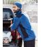 Uomo Men's Knitted Workwear Fleece Jacket - STRONG - Royal-melange/navy 8537