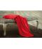 Unisex Fleece Blanket Red 7553