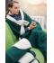 Unisex Bonded Fleece Blanket Dark-green/cream 7568