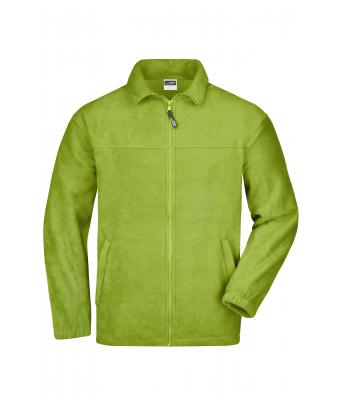 Herren Full-Zip Fleece Lime-green 7214