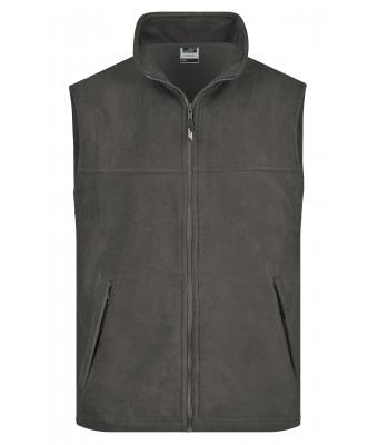 Uomo Fleece Vest Dark-grey 7216