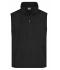 Uomo Fleece Vest Black 7216