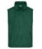 Uomo Fleece Vest Dark-green 7216