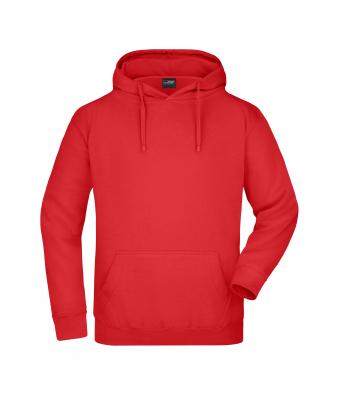 Uomo Hooded Sweat Red 7218