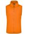Donna Girly Microfleece Vest Orange 7220