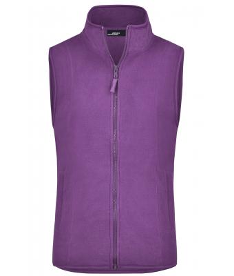 Damen Girly Microfleece Vest Purple 7220