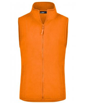 Damen Girly Microfleece Vest Orange 7220