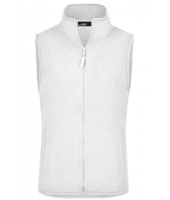 Damen Girly Microfleece Vest White 7220