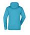Donna Ladies' Hooded Sweat Sky-blue 7223