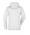 Donna Ladies' Hooded Sweat White 7223